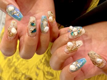フィアト(Fiato)の写真/指先を彩る種類豊富なデザインが◎【アートし放題120分コース¥9800】量産型じゃない個性を出したい方に♪
