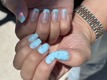 ヨウネイル(you nail)/ミラーフレンチ