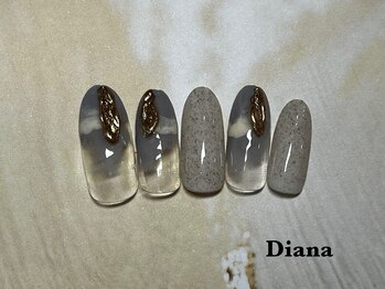 ディアナ ひたちなか高場店(DIANA)/定額ネイル &nbsp;6600円 &nbsp;B-069