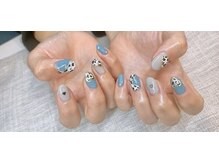 ネイルサロン タノ(Tano)/ダルメシアン、個性はネイル