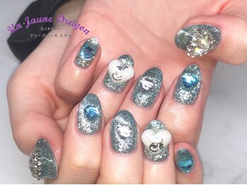 アン ジョーヌドラゴ/【自爪ネイル】キラキラネイル