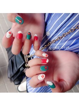 リッシュ ドゥ(RICHE deux)/80年代レトロポップフラワー