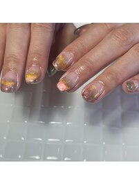 マグネット/ピンク/オレンジ