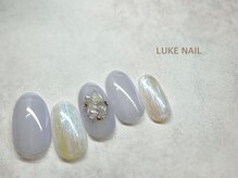 ルークネイル 恵比寿店(LUKE NAIL)/オーロラバカラネイル　春夏