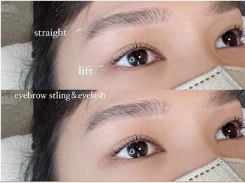 リッツ 柏店(RITZ)/上まつ毛&眉毛スタイリング