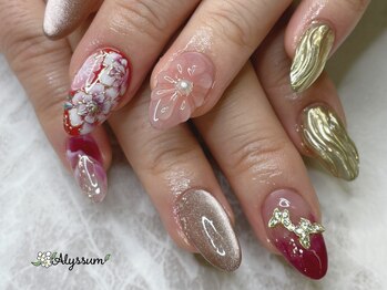 アリッサム(Alyssum)/チップ長さだし＋アートコース