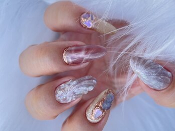 ネイルズ とんぷそん/シェル風ネイル♪