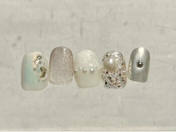 アイネイルズ 恵比寿店(I nails)/レースニュアンス10480円