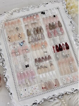 ニルズ 心斎橋(Nilz)の写真/☆当店人気No1メニュー☆
Nilz限定!全40種類超えのサンプルからお好みのデザインを選択可能♪