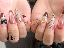 アウラ(aUla)/チェックネイル