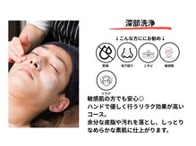 メンズ エステティック ヒーロー(men's esthetic HERO)/深部洗浄コース