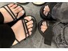 【きら艶フットネイル】春夏限定☆マグネット・フラッシュ¥7,700→¥6,600