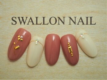 スワロンネイル(SWALLON NAIL)/5.6月定額ネイル