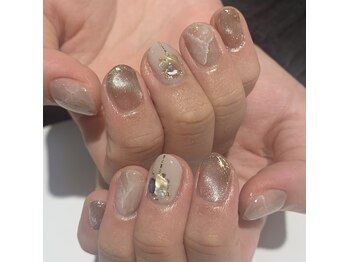 カラン 焼津店(CALIN)/ニュアンス大理石ネイル