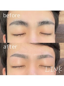 リンク(LINK)/眉毛が丸いのがお悩みの方
