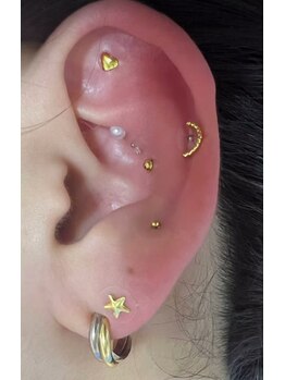 サロン デ リブレ 加古川店(salon de Libre)/耳ツボジュエリーのデザインも♪