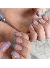 ビアンカ 沖縄南風原店(Bianca)/フレンチ×オーロラパウダー