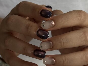 リノ 大阪本町店(lino)/マグネットネイル【9.19】