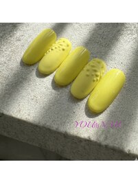 大注目！立体イエロー