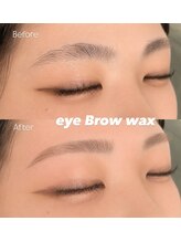 アテナ(ATENA)/眉wax＋間引き