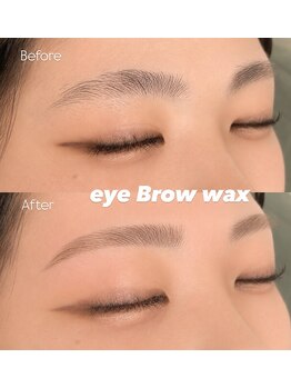 アテナ(ATENA)/眉wax＋間引き