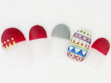 ネイルサロン ドレリッチ 大宮店(drerich)/【6990】ノルディックフレンチ