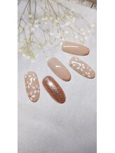 ナンバーファイブ(N°5)/フラワーネイル☆