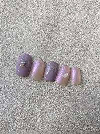 シンプルニュアンスネイル