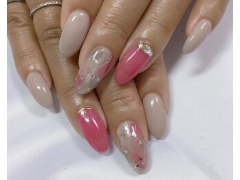 ネイルサロン ビューティーマジック 川口店/マーブルネイル