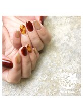 サロンモワ(salon mowa)/☆べっ甲マグネットネイル☆