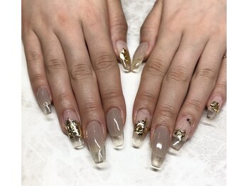 ヒールネイル(heal nail)/クリアフレンチ