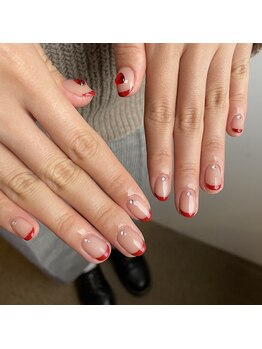 ネイル ウサミミ(Nail UsaMimi)/フレンチ
