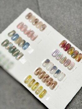 エムズネイルズ(M's Nails)の写真/【定額design】希望のデザインが決まってない方にオススメ♪季節・トレンドに合わせたデザイン随時更新中◎