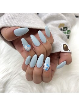 キティーちゃんネイル