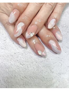 ネイルサロン ビューティーマジック 川口店/ミラーネイル