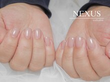 ネクサス(NEXUS)/ピンクベージュの肌馴染みネイル