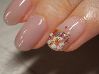 ビューティトリップ(Beauty TRIP)/アートホイルでのワンポイント