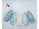 ハンドネイル No.76