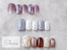 シェアー Share 元町/¥5390 シンプルアート