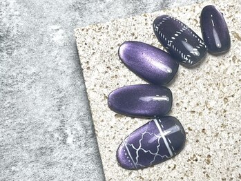 エヌアット 新宿西口(n@nail)/定額手描きアート