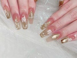 クリスマスネイル