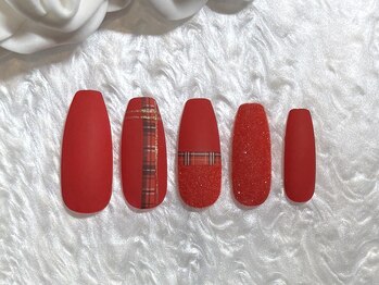 冬ネイル/フラッフィー