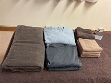 整うリラクゼーション/タオルとお着替え