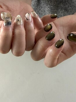 イビズ 新宿店(eviz)の写真/雑誌にも取り上げられた新宿の注目サロンEViZ★初回《ジェル120分やり放題(オフ,ジェルコート込)¥10400♪》