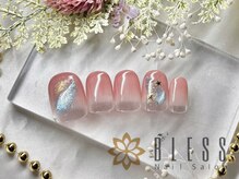 ネイルアンドアイラッシュ ブレス エスパル山形本店(BLESS)/さり気なギャラクシー☆