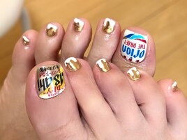 オリオンビールネイル☆フット
