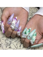 プライベートサロンアリュール(Private Salon Allure)/夏といえば、マーメイドネイル