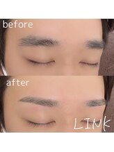リンク(LINK)/眉尻の太さが気になる方