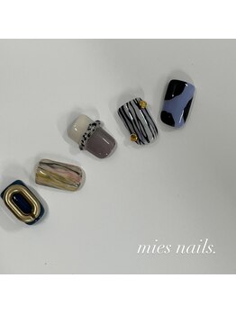 ミィスネイルズ(mies nails.)/