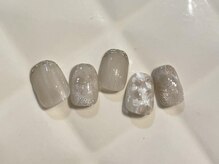 アイネイルズ 池袋店(I-nails)/フラワーニュアンスネイル